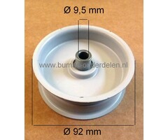 Poelie voor Geleiden V Snaar - Aandrijfriem bij Zitmaaier - Frontmaaier - Tuintrekker, Maaidek Druk Poelie