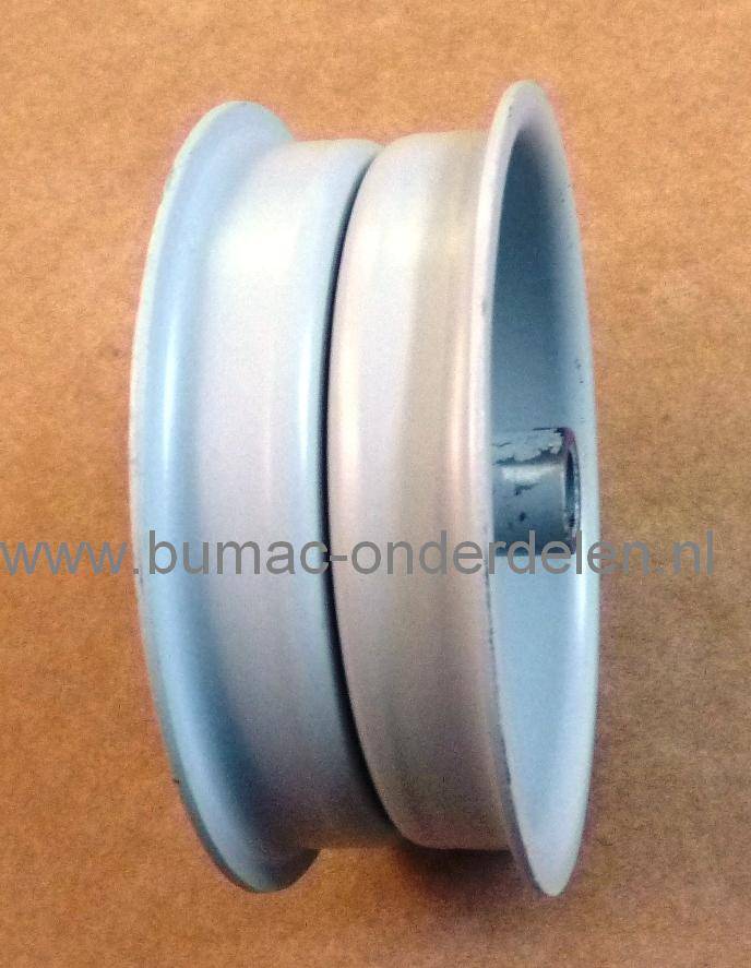 Poelie voor Geleiden V Snaar - Aandrijfriem bij Zitmaaier - Frontmaaier - Tuintrekker, Maaidek Druk Poelie