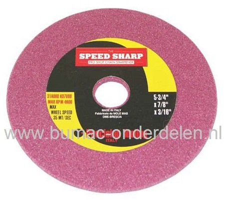 Slijpschijf 4,7 mm voor Kettingslijper met 145 mm Slijpsteen Diameter, Zaagketting Slijpmachine, Kettingzaag Slijpmachine, Slijpschijven