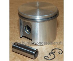 Zuiger voor DOLMAR 102 - PS39 - PS400 - PS401 - PS410 - PS411 Kettingzaag, Zuiger Set Compleet met Veer, Pistonpen en Borgclips voor Dolmar en Makita Kettingzagen, Motorzagen