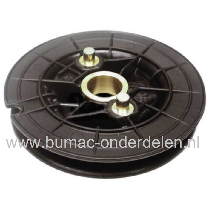 Startkoordpoelie DOLMAR PC6412, PC6414, PC6430, PC6435, PC7312, PC7314, PC7330, PC7335, PC8116 en MAKITA DPC6200, DPC6400, DPC6410 Doorslijpers - Motorslijper - Bandenzaag - Doorslijpmachines, Starter Koord Poelie, Start Koordrol, Rol voor Dolmar en Makit