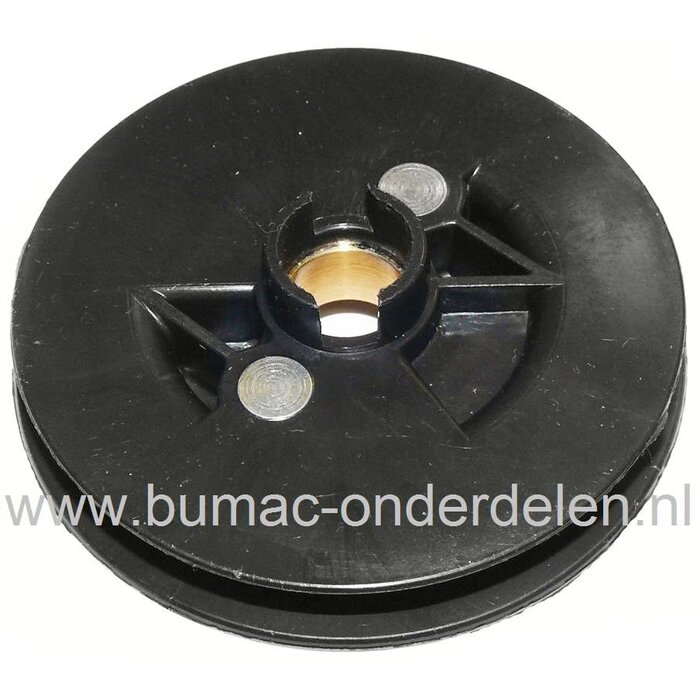 Startkoordpoelie DOLMAR PC6412, PC6414, PC6430, PC6435, PC7312, PC7314, PC7330, PC7335, PC8116 en MAKITA DPC6200, DPC6400, DPC6410 Doorslijpers - Motorslijper - Bandenzaag - Doorslijpmachines, Starter Koord Poelie, Start Koordrol, Rol voor Dolmar en Makit