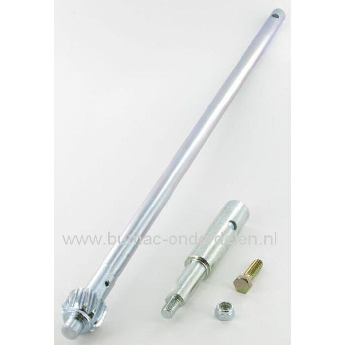 Stuuras Met Vast Tandwiel voor Zitmaaier van Partner, Husqvarna, Wizard, Jonsered, Craftsman, Mcculloch, Lazer, Yardpro, AYP Tuintrekker