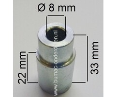 Afstandsbus voor Spanpouly Castelgarden - Stiga - Alpina - Mountfield Zitmaaiers, Geleide Bus voor Poelie, Twin Cut - SD98 - PDC140 - XDC135 - XDC140 - T30M - 1430H - SC8414 - Estate Master, Afstands Bus, Castel Garden