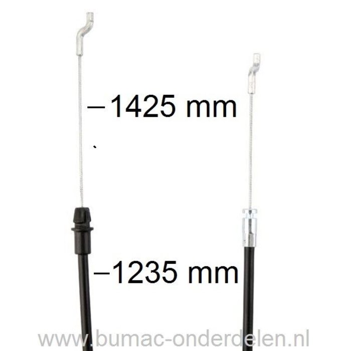 Alko en Brill Motorremkabel voor oa 520 BRV en 5300 BRV, Grasmaaier - Benzinemaaier - Loopmaaier