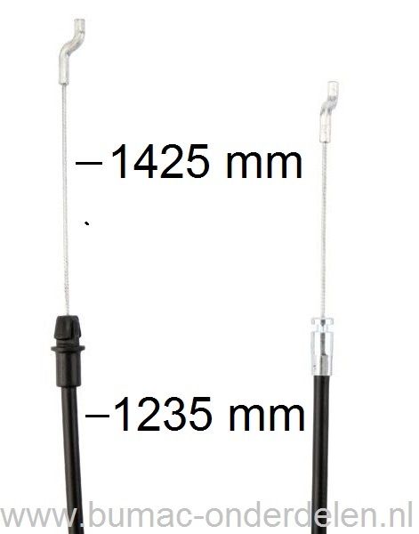Alko en Brill Motorremkabel voor oa 520 BRV en 5300 BRV, Grasmaaier - Benzinemaaier - Loopmaaier