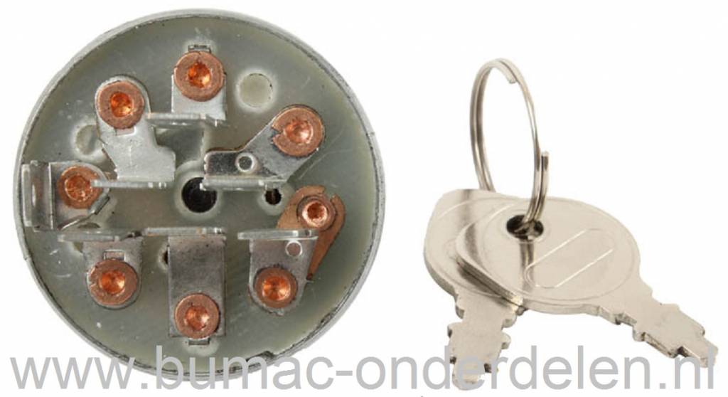 Contactslot voor Husqvarna - MTD - Jonsered - Wolf - Wizard - Bolens - Mountfield - Partner en Murray Zitmaaiers en Frontmaaiers