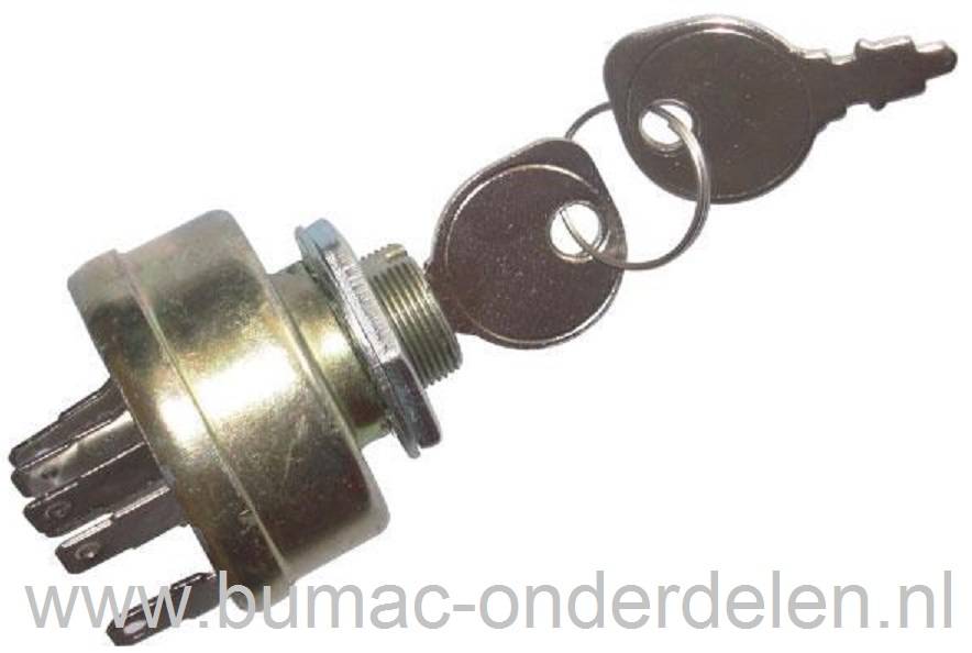 Contactslot voor Murray en Noma Zitmaaiers - Tuintrekker, Sleutelcontact, Contactsloten, Contact Sloten voor Zitmaaiers - Frontmaaiers - Tuintrekkers onderdeel