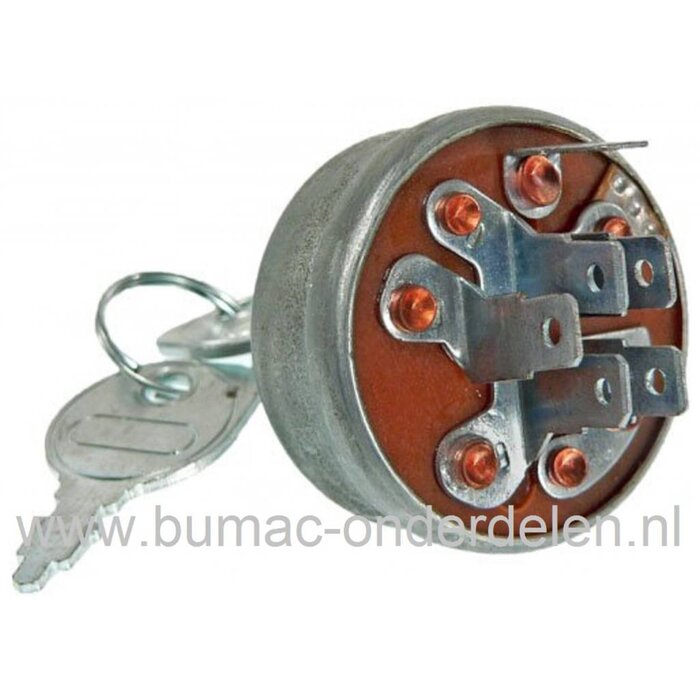 Contactslot voor B&S - Countax, Snapper en Westwood Zitmaaier - Frontmaaier - Tuintrekker - Zero Turn Maaier, Contactsloten, Sleutelcontacten, Contact Sloten voor Zitmaaiers