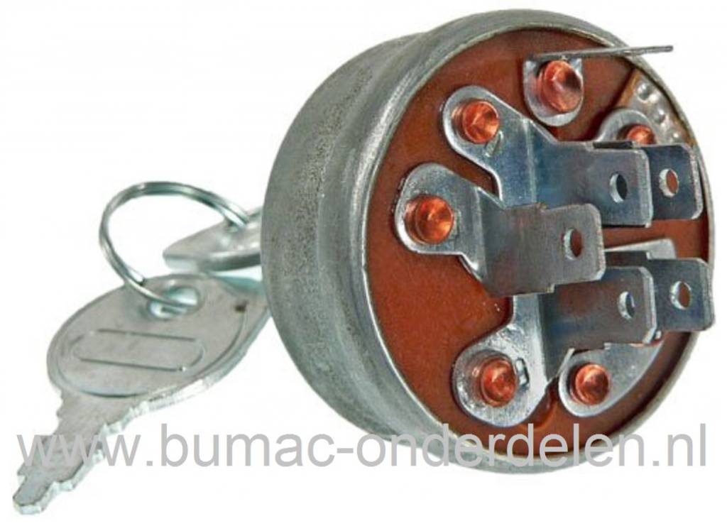 Contactslot voor B&S - Countax, Snapper en Westwood Zitmaaier - Frontmaaier - Tuintrekker - Zero Turn Maaier, Contactsloten, Sleutelcontacten, Contact Sloten voor Zitmaaiers