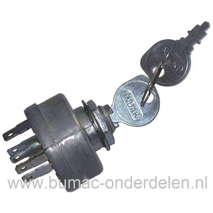 Contactslot voor Toro & Jacobsen Zitmaaiers, TORO Groundsmaster 3, 52, 62, 72, 172, 322, 325, 327, 400, 500, RM223D, 450D, 335D, 5100D, JACOBSEN LF3810, ST5111, Turfcat 72, Contactsloten voor Zitmaaiers - Tuintrekkers - Frontmaaiers, Sleutelcontact, onder