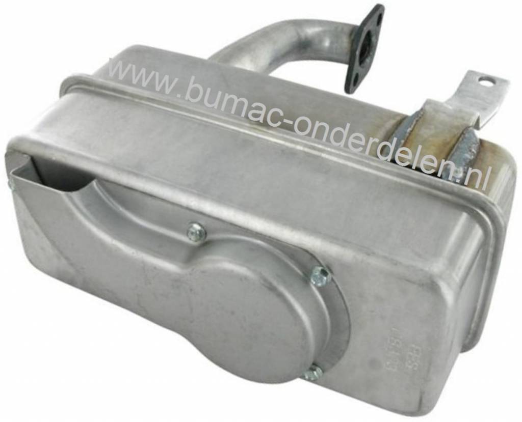 Uitlaat voor Husqvarna, AYP, Craftsman, Lazer, Jonsered, McCulloch, Partner, Wizard, Roper, Yardpro Zitmaaiers, Tuintrekkers, Briggs and Stratton Motor, Knalpot, Knaldemper TC138, TC238, CT130, LT16542, LT18542, LTH1342C, LTH145, LTH1538, YTH1542, LZ145H