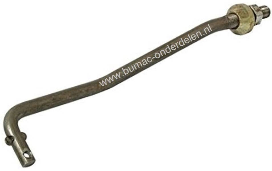 Stang Maaidekophanging Midden Links AYP, Craftsman, Husqvarna, Lazer, Jonserd, Partner, McCulloch, Wizard, Roper, Yardpro Zitmaaiers - Frontmaaiers - Tuintrekkers, Linker Buis voor Ophanging Maaidek, Linkse Ophangstang voor Maaidekken, onderdeel