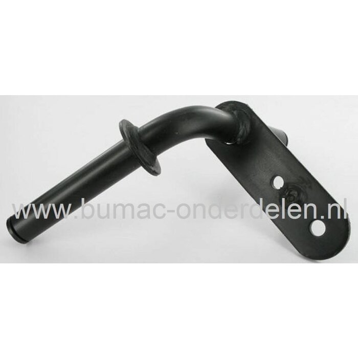 Wielas Rechts voor Castelgarden 102 en 122 Cm Zitmaaiers, XT140 - XT170HD - XT175HD - XT190HD - XT220HD Zitmaaiers, Stiga, Mountfield, Alpina, Aandrijvingsflens, Aandrijvings Flens, Rechter Wiel As Castel Garden