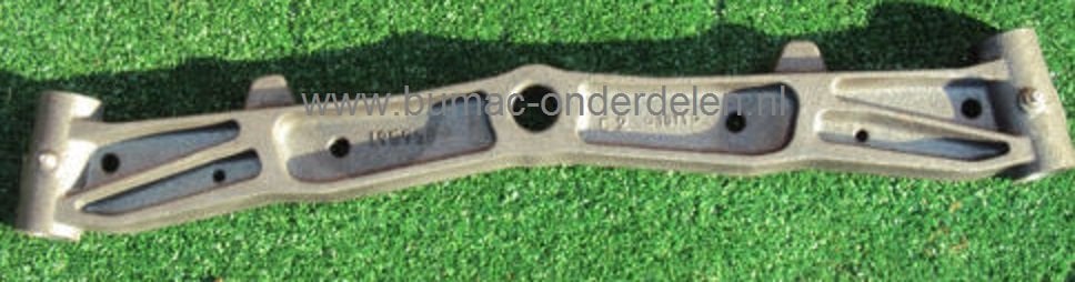 Vooras voor Husqvarna, AYP, Jonsered, Lazer, Craftsman, McCulloch, Partner, Yardpro, Wizard, Roper Zitmaaier - Frontmaaier - Tuintrekker, Gietijzer, Giet IJzeren Voorassen voor Zitmaaiers Craftsman YT4000