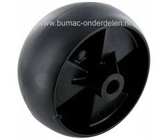 Steunwiel voor MTD, John Deere, Ariens, Snapper, Murray, AYP, Simplicity, Husqvarna, Jonsered, Noma, Partner, Cub Cadet, Maaidekwielen voor Zitmaaiers - Frontmaaiers - Tuintrekkers, Loopwiel, Wielen voor Maaidekken