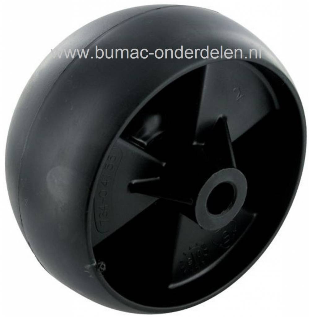 Steunwiel voor MTD, John Deere, Ariens, Snapper, Murray, AYP, Simplicity, Husqvarna, Jonsered, Noma, Partner, Cub Cadet, Maaidekwielen voor Zitmaaiers - Frontmaaiers