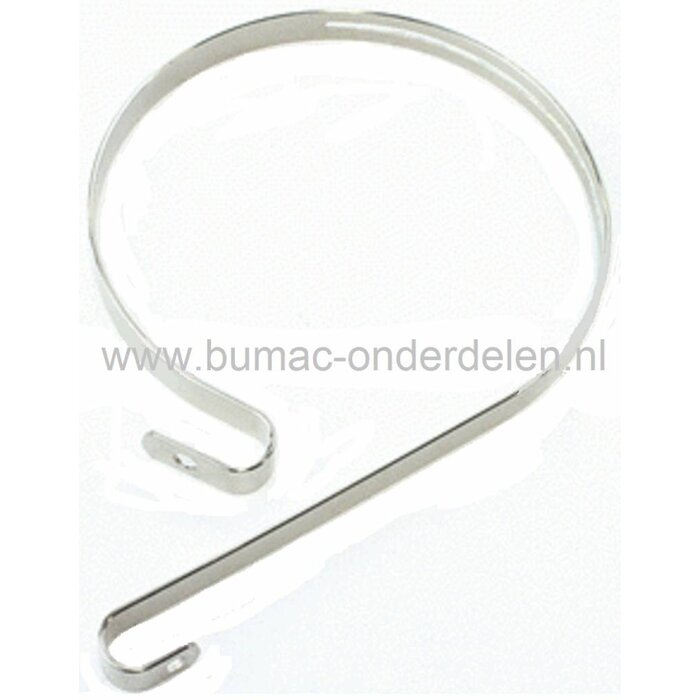 Remband voor Husqvarna Kettingzaag 394 en 395, Rembanden voor HUSQVARNA - JONSERED - PARTNER - MCCULLOCH Kettingzagen - Motorzagen, Remveren, Remveer voor Kettingzaag, Motorzaag