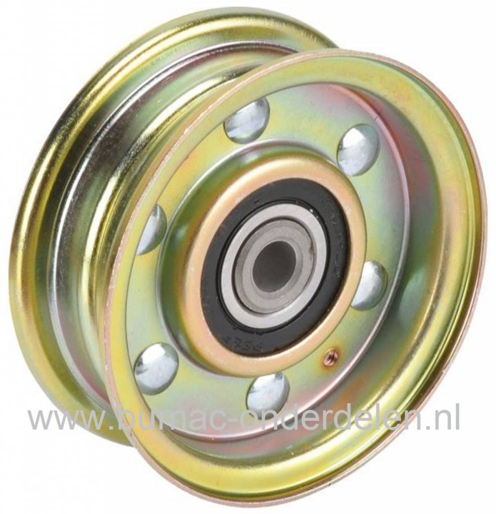 Spanpoelie MTD - Bolens - Cub Cadet - Wolf - White - Yardman, Zitmaaier - Frontmaaier - Tuintrekker, Poelie voor V snaar Rijden, Pouly, Riemschijf, 13AM783E678 - 13BT793G678 - 13AT783N678