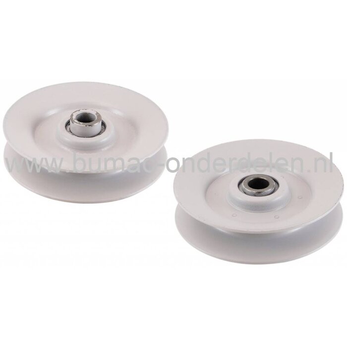 Spanpoelie voor MTD, John Deere, Husqvarna, Murray, Snapper, Bolens, Toro, Ariens, Noma, AYP Zitmaaiers - Frontmaaiers - Tuintrekkers, Riemschijf, Poelie, Pouly