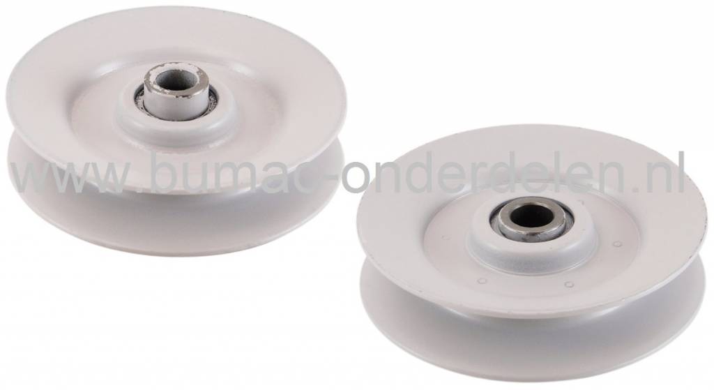 Spanpoelie voor MTD, John Deere, Husqvarna, Murray, Snapper, Bolens, Toro, Ariens, Noma, AYP Zitmaaiers - Frontmaaiers - Tuintrekkers, Riemschijf, Poelie, Pouly