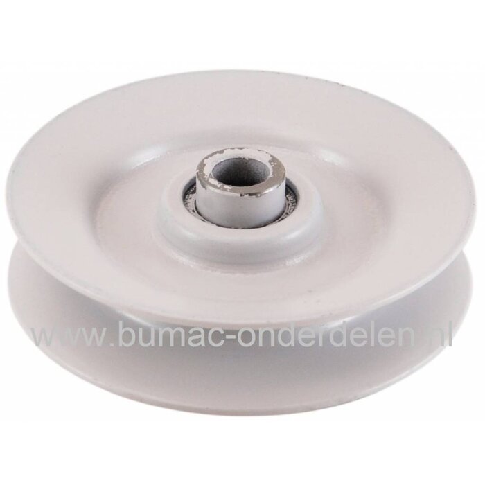 Spanpoelie voor MTD, John Deere, Husqvarna, Murray, Snapper, Bolens, Toro, Ariens, Noma, AYP Zitmaaiers - Frontmaaiers - Tuintrekkers, Riemschijf, Poelie, Pouly