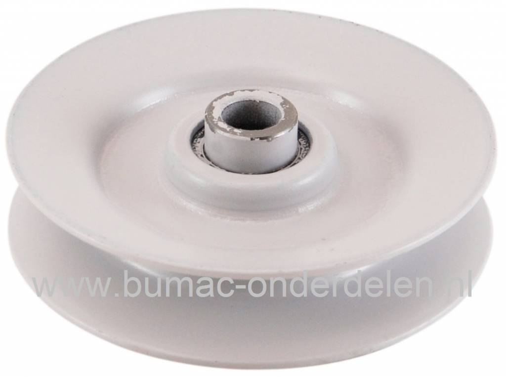 Spanpoelie voor MTD, John Deere, Husqvarna, Murray, Snapper, Bolens, Toro, Ariens, Noma, AYP Zitmaaiers - Frontmaaiers - Tuintrekkers, Riemschijf, Poelie, Pouly