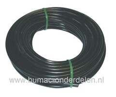 Universele Stalen Buitenkabel 25 Meter, Binnen diameter 3,5 mm Buitendiameter 6 mm voor het Zelf maken van Motorremkabel, Koppelingskabel, Gaskabel, Versnellingskabel, aandrijfkabel op Grasmaaier, Zitmaaier, Tuintrekker, Frontmaaier, Tuinfrees, Trilplaat