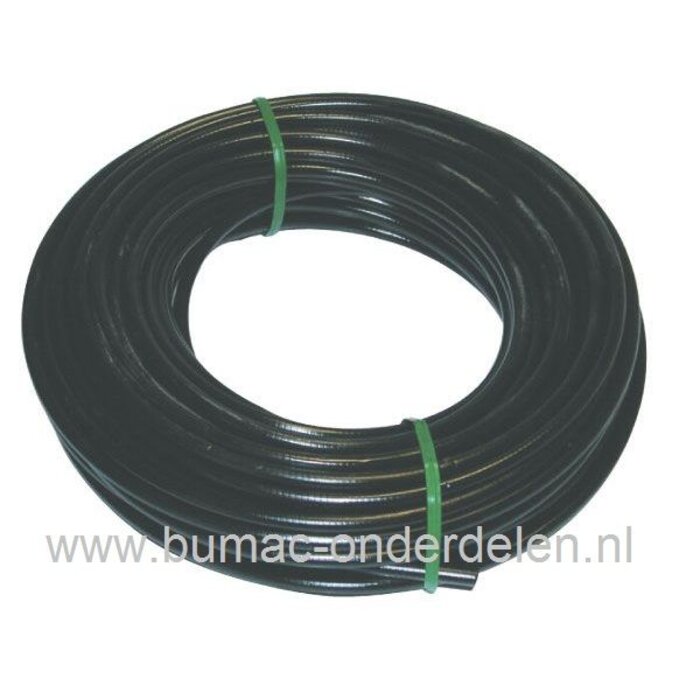 Universele Stalen Buitenkabel 25 Meter, Binnen diameter 3,5 mm Buitendiameter 6 mm voor het Zelf maken van Motorremkabel, Koppelingskabel, Gaskabel, Versnellingskabel, Aandrijfkabel op Grasmaaier, Zitmaaier, Tuintrekker, Frontmaaier, Tuinfrees, Trilplaat