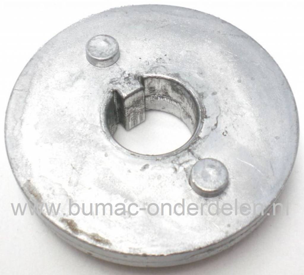 Meshouder HUSQVARNA - JONSERED - PARTNER Zitmaaiers, Frontmaaiers, Tuintrekkers, Maaimeshouders, Houders voor Maaimessen, Jonsered FR2111, FR2213MA, FR2213RA, FR2115MA Frontmaaier