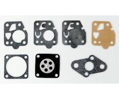 Membraan Reparatie Set voor TEIKEI Carburateur TK2 op Kettingzaag, Bosmaaier, Bladblazer, Heggenschaar, Doorslijpmachine, Strimmer, Bermmaaier, Motorzaag, Membraam Set voor Teikei Vergassers, Poulan Pro 200 - Kawasaki TD48 - Shindaiwa T20 en C35