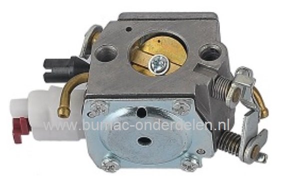 Carburateur voor HUSQVARNA 340 - 345 - 346XP - 350 - 351, JONSERED 2141 - 2145 - 2149 - 2150 - 2152 Kettingzaag - Motorzaag, Membraancarburatoren, Membraan Carburateurs voor Husqvarna, Jonsered, Partner, McCulloch Kettingzagen, Motorzagen, Vergassers Zama