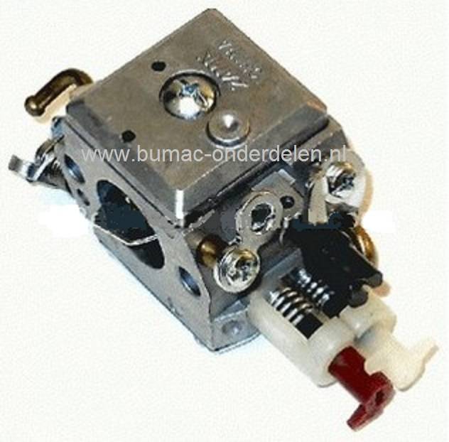Carburateur voor HUSQVARNA 340 - 345 - 346XP - 350 - 351, JONSERED 2141 - 2145 - 2149 - 2150 - 2152 Kettingzaag - Motorzaag, Membraancarburatoren, Membraan Carburateurs voor Husqvarna, Jonsered, Partner, McCulloch Kettingzagen, Motorzagen, Vergassers Zama