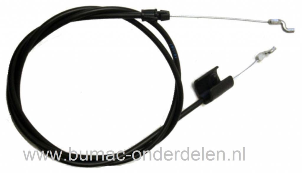 Motorremkabel voor Husqvarna Grasmaaiers, Motorstopkabel AYP, Husqvarna, Jonsered, Mc Culloch, Poulan, Partner Gazonmaaiers, Benzinemaaiers, Loopmaaiers, Bedieningskabels, Kabels Motorrem, Motorstop