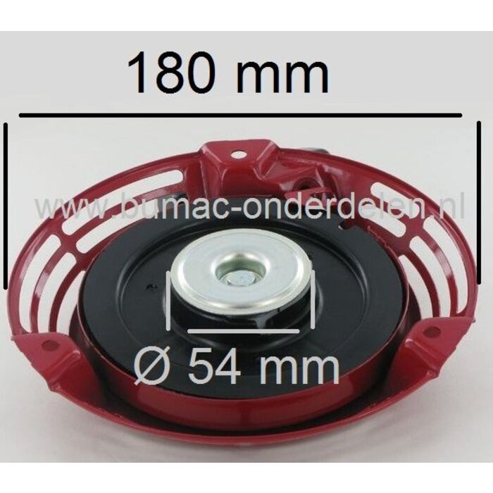 Honda Starter voor de GXV120 en GXV140 Motor gebruikt op Honda - Orec - Rover - Mitsubishi Grasmaaier en Hakfrees, onderdeel