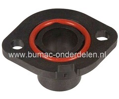 Inlaatspruitstuk - Afstandsschijf Carburateur Briggs and Stratton, Afstand Plaat voor B&S Carburatoren op Grasmaaiers, Cirkelmaaier, Loomaaiers, Vergasser Afstandsbus voor B en S Motoren, Spirit Inlaat Spruitstuk