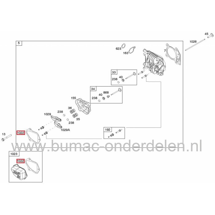 Klepdekselpakking Briggs & Stratton Motoren op Gazonmaaiers, Benzinemaaiers, Cirkelmaaiers, Loopmaaiers, Dichtingen Klep Deksels B en S, Ontluchter Pakkingen B&S Motoren, Spirit 08P502, 09P702