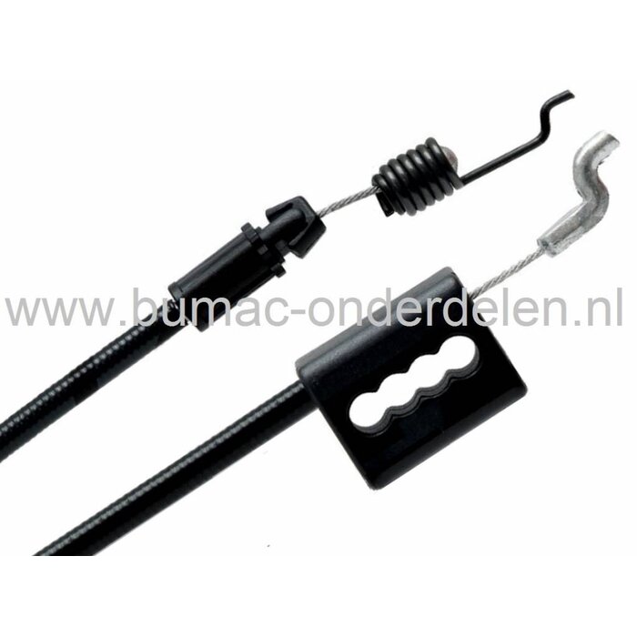 Gaskabel voor Loopmaaiers Husqvarna - McCulloch - Jonsered - Partner, Gas Bedieningskabels voor Gazonmaaiers, Handgrasmaaiers, Benzinemaaiers, Cirkelmaaiers R52S, LM2153CMD, M53625CMD, M53625CMDE, M53625D, M53625DE, M553CME, 553CM, 553CME, P53625D, P53625