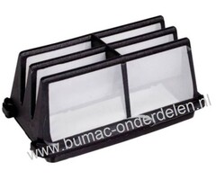 Luchtfilter HUSQVARNA 40 - 45 - 49, JONSERED 2041 - 2045 Kettingzaag, Luchtfilters voor Kettingzagen van Husqvarna, Jonsered, Partner, McCulloch