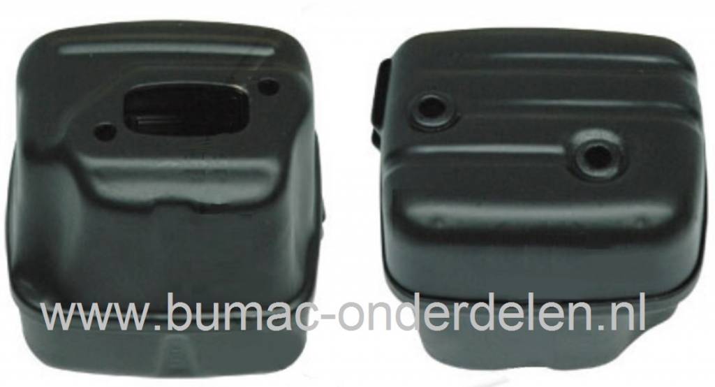 Uitlaat voor Husqvarna 340 - 345 - 346XP - 350, Jonsered 2141 - 2145 - 2149 Kettingzaag, Motorzaag, Knaldemper voor Husqvarna - Jonsered - Partner - McCulloch Kettingzagen, Motorzagen, Uitlaatdelen voor 2-takt Machines