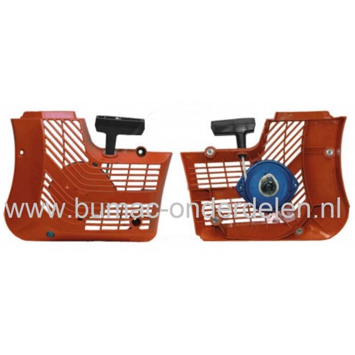 Handstarter voor Husqvarna - Partner K750 - K760 - K770 Bandenzaag, Starters Compleet voor Husqvarna, Jonsered, Partner, McCulloch, Complete Hand Starters voor Doorslijpmachine, Motorslijper, Bandenslijper, Doorslijper