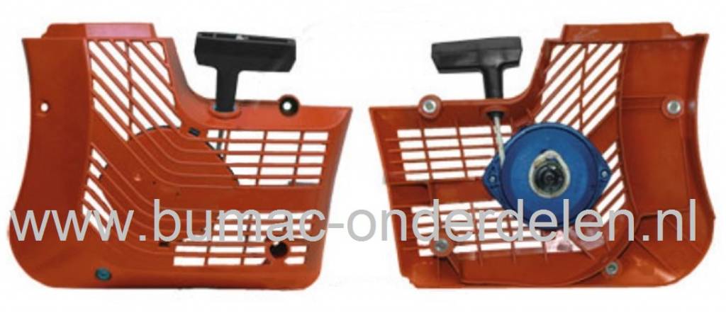 Handstarter voor Husqvarna - Partner K750 - K760 - K770 Bandenzaag, Starters Compleet voor Husqvarna, Jonsered, Partner, McCulloch, Complete Hand Starters voor Doorslijpmachine, Motorslijper, Bandenslijper, Doorslijper