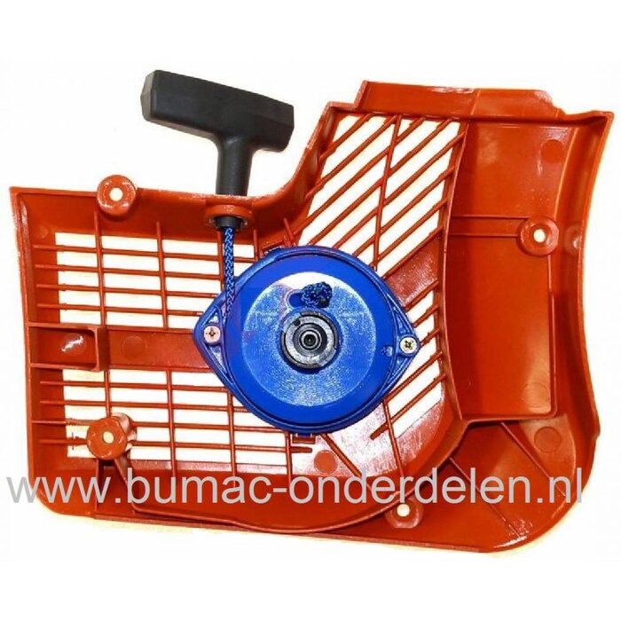 Handstarter voor Husqvarna - Partner K750 - K760 - K770 Bandenzaag, Starters Compleet voor Husqvarna, Jonsered, Partner, McCulloch, Complete Hand Starters voor Doorslijpmachine, Motorslijper, Bandenslijper, Doorslijper