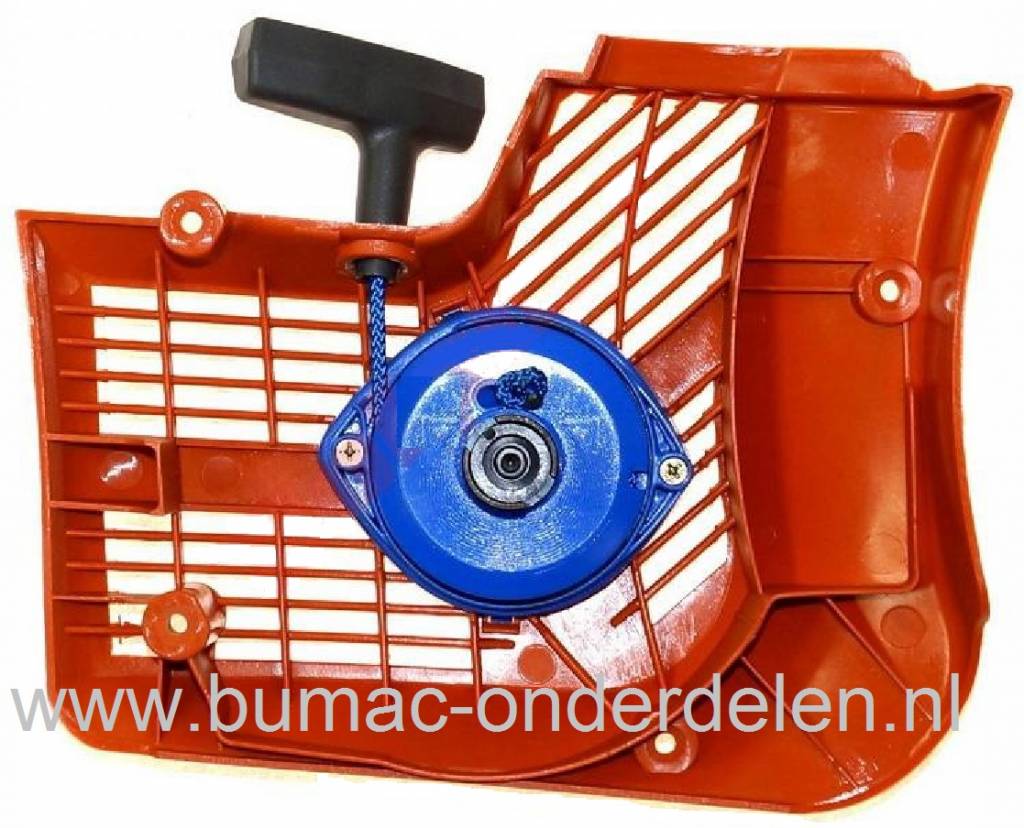 Handstarter voor Husqvarna - Partner K750 - K760 - K770 Bandenzaag, Starters Compleet voor Husqvarna, Jonsered, Partner, McCulloch, Complete Hand Starters voor Doorslijpmachine, Motorslijper, Bandenslijper, Doorslijper