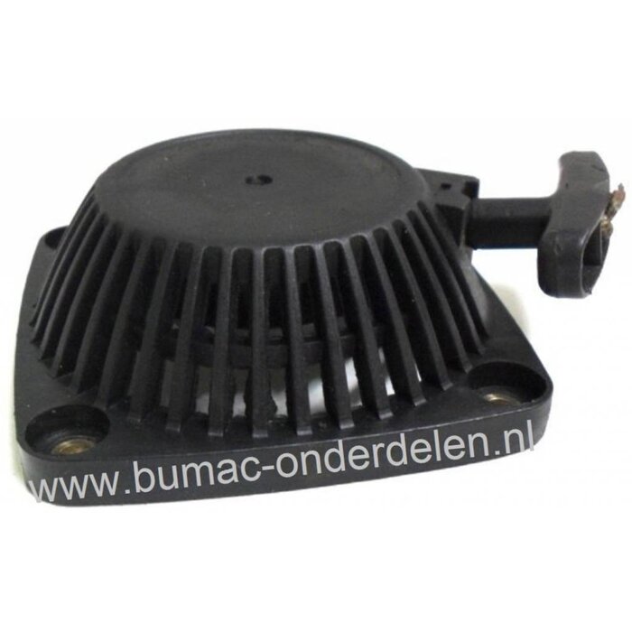 Handstarter Honda GX22 en GX31 Motoren met Horizontale Krukas op Bosmaaiers - Strimmers - Aggregaat - Generator - Kooimaaier, Honda Repeteerstarters, Hand Starters Compleet voor Honda Motoren