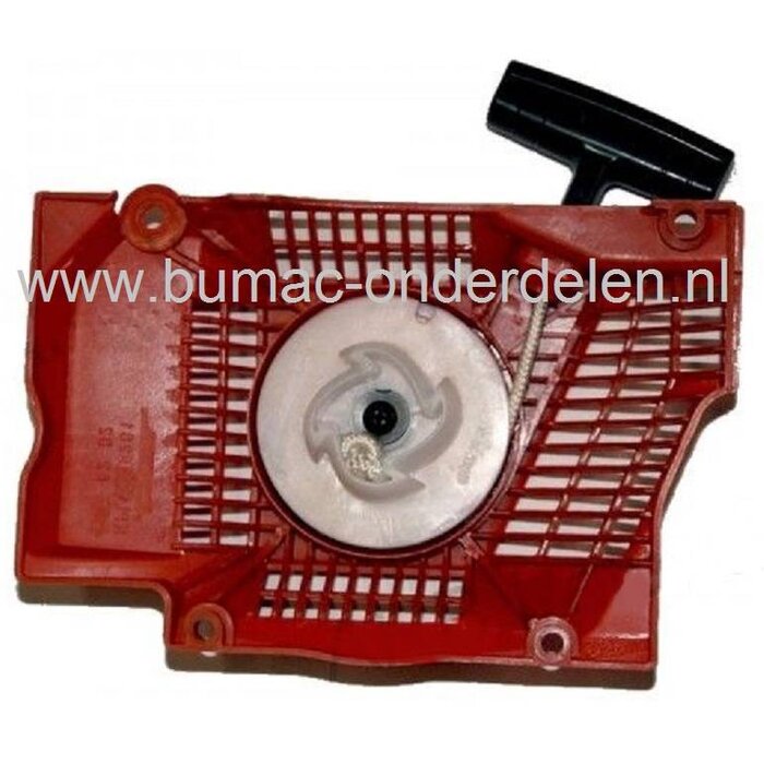 Handstarter voor Husqvarna Kettingzaag 362, 365, 371 en 372, Hand Starters Compleet voor Husqvarna - Jonsered - Partner - McCulloch Kettingzagen, Motorzagen, Repeteerstarters voor Motorzaag, Starterdelen onderdeel