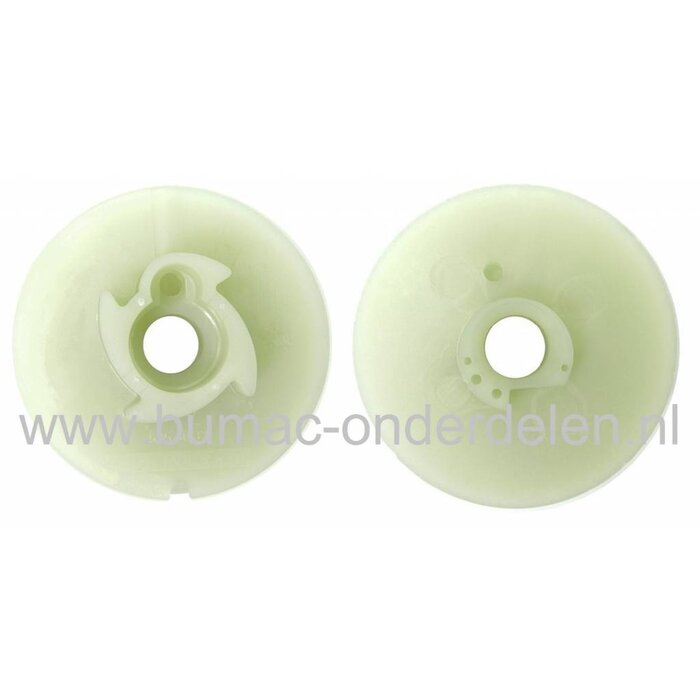 Startpoelie voor Husqvarna 50, 51 en 55 Kettingzaag, Koordrolpoelie, Starter Koord Poelie voor Jonsered - Partner - McCulloch Kettingzagen, Motorzagen, Starterkoord Pouly, Koordrollen voor Motorzaag, Kettingzaag Rancher 50, 51, 51EPA, Rancher 55