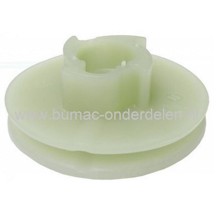 Startpoelie voor Husqvarna 50, 51 en 55 Kettingzaag, Koordrolpoelie, Starter Koord Poelie voor Jonsered - Partner - McCulloch Kettingzagen, Motorzagen, Starterkoord Pouly, Koordrollen voor Motorzaag, Kettingzaag Rancher 50, 51, 51EPA, Rancher 55