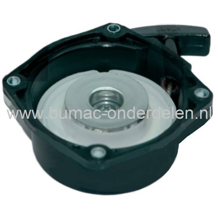 Starter Compleet voor Kawasaki TD40 en TD48 Bosmaaiers, Complete Handstarters voor Strimmers - Bermmaaiers van Kawasaki, Hand Starters, Repeteerstarters, Repeteer Starters Kawasaki onderdeel