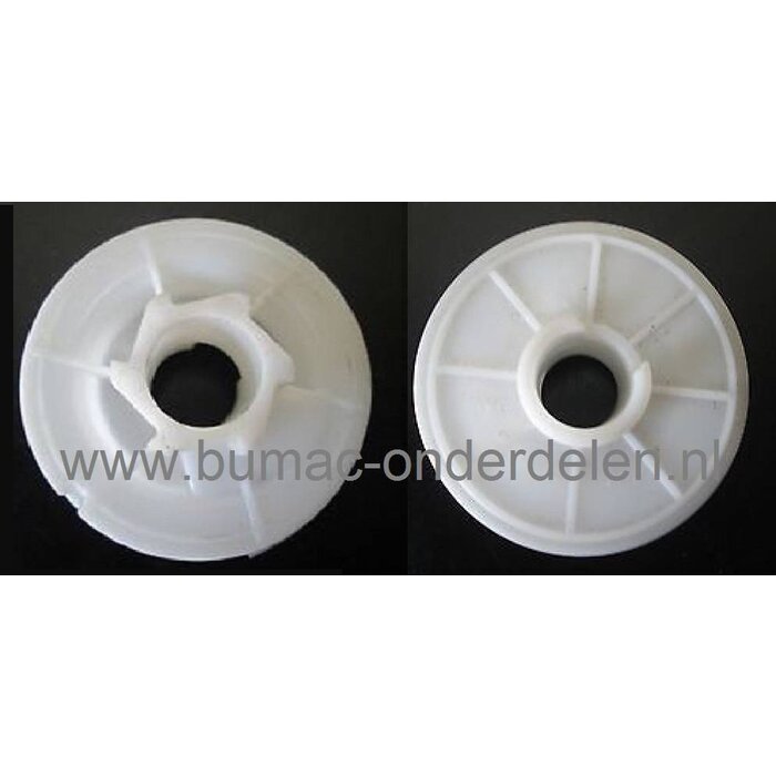 Starterpoelie voor STIHL FC44 - FS36 - FS40 - FS44 Bermmaaier, Strimmer, Bosmaaier, Stihl Koordpoelie, Starter Koord Poelies, Koordrollen Stihl, Poelie, Pouly voor Bosmaaiers